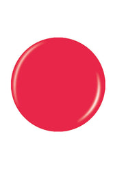 Vibrant Pink round shape nail polish sample color swatch in white color background